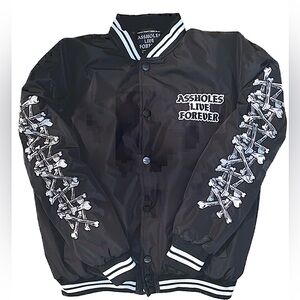 Assholes Live Forever - embroidered bomber jacket